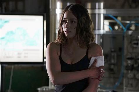 Chloe Bennet Breasts Scene in Agents Of S.H.I.E.L.D.